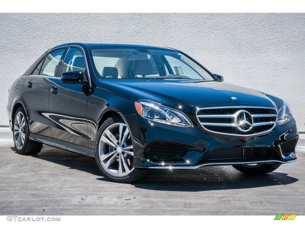 2016 E 350 Sedan - Black / Silk Beige/Espresso Brown photo #11