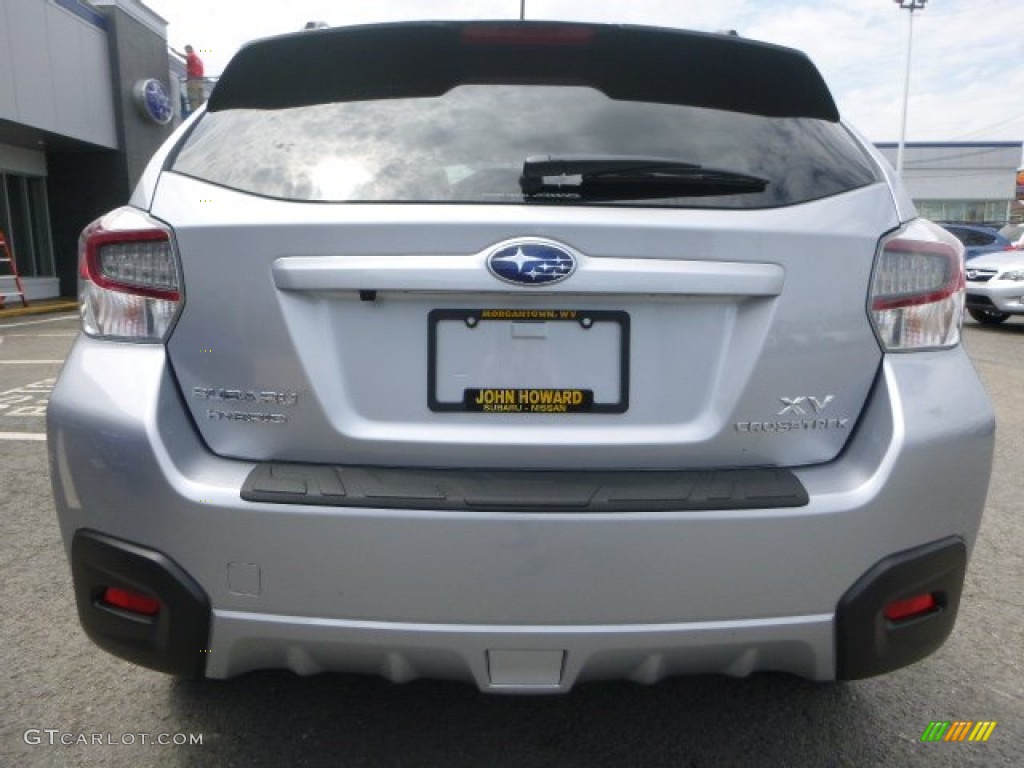 2015 XV Crosstrek Hybrid - Ice Silver Metallic / Black photo #5