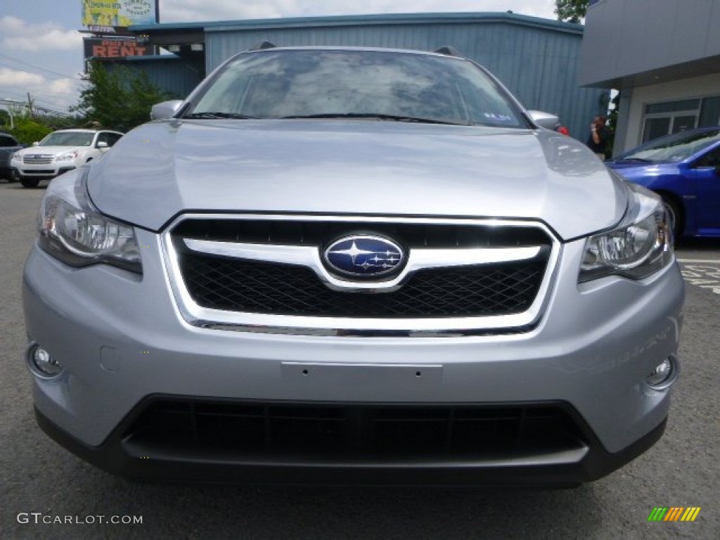 2015 XV Crosstrek Hybrid - Ice Silver Metallic / Black photo #9