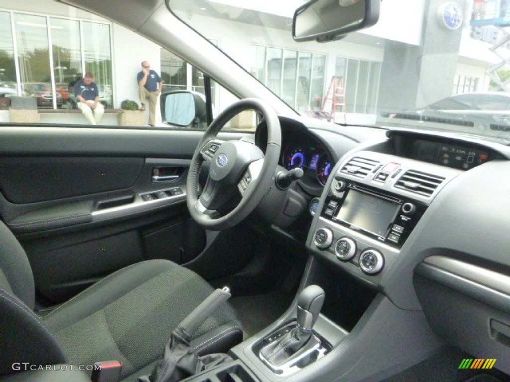 2015 XV Crosstrek Hybrid - Ice Silver Metallic / Black photo #11