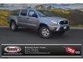 2015 Silver Sky Metallic Toyota Tacoma V6 Double Cab 4x4  photo #1