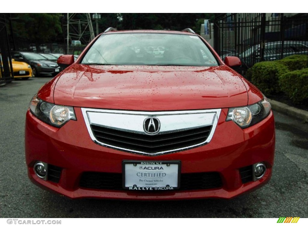 2014 TSX Sport Wagon - Milano Red / Ebony photo #2