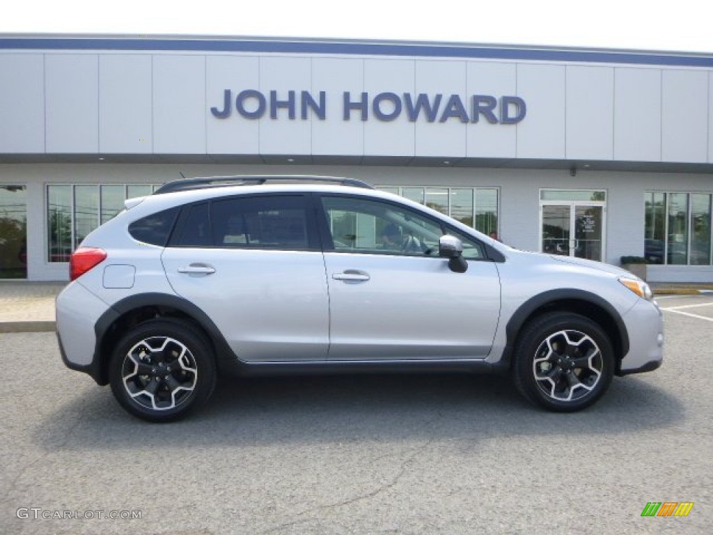 2015 XV Crosstrek 2.0i Limited - Ice Silver Metallic / Black photo #3
