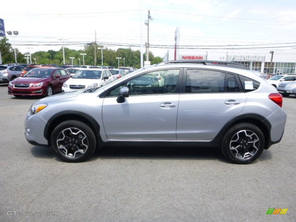 2015 XV Crosstrek 2.0i Limited - Ice Silver Metallic / Black photo #7