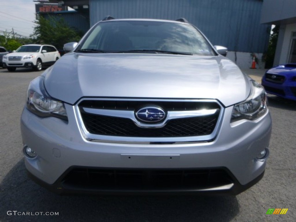 2015 XV Crosstrek 2.0i Limited - Ice Silver Metallic / Black photo #9