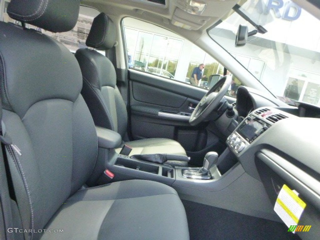 2015 XV Crosstrek 2.0i Limited - Ice Silver Metallic / Black photo #10