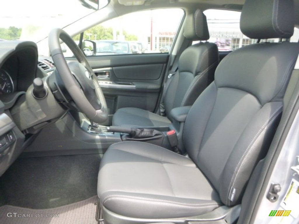 2015 XV Crosstrek 2.0i Limited - Ice Silver Metallic / Black photo #13