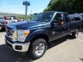 Blue Jeans Metallic 2016 Ford F350 Super Duty XLT Super Cab 4x4 Exterior