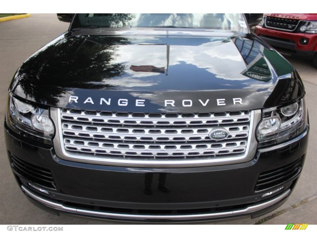 2015 Range Rover Supercharged - Santorini Black / Ebony photo #3
