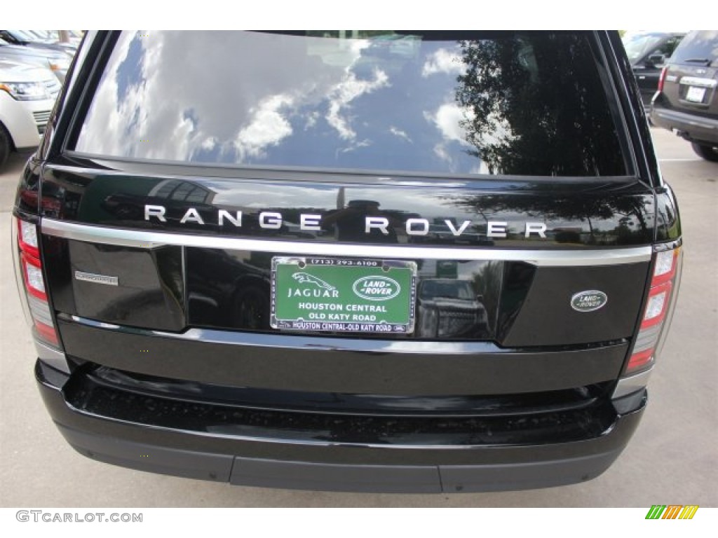 2015 Range Rover Supercharged - Santorini Black / Ebony photo #8