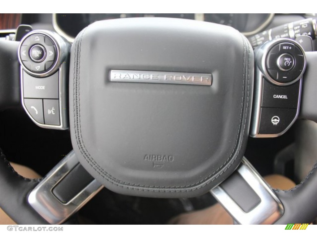 2015 Range Rover Supercharged - Santorini Black / Ebony photo #31