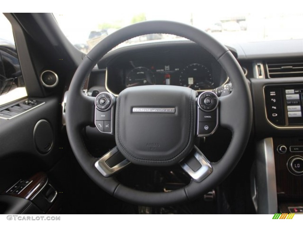 2015 Range Rover Supercharged - Santorini Black / Ebony photo #39