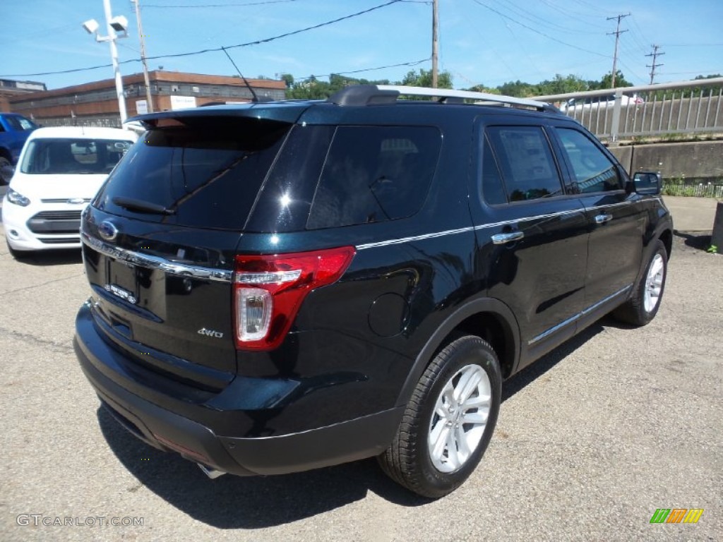 2015 Explorer XLT 4WD - Dark Side / Medium Light Stone photo #3
