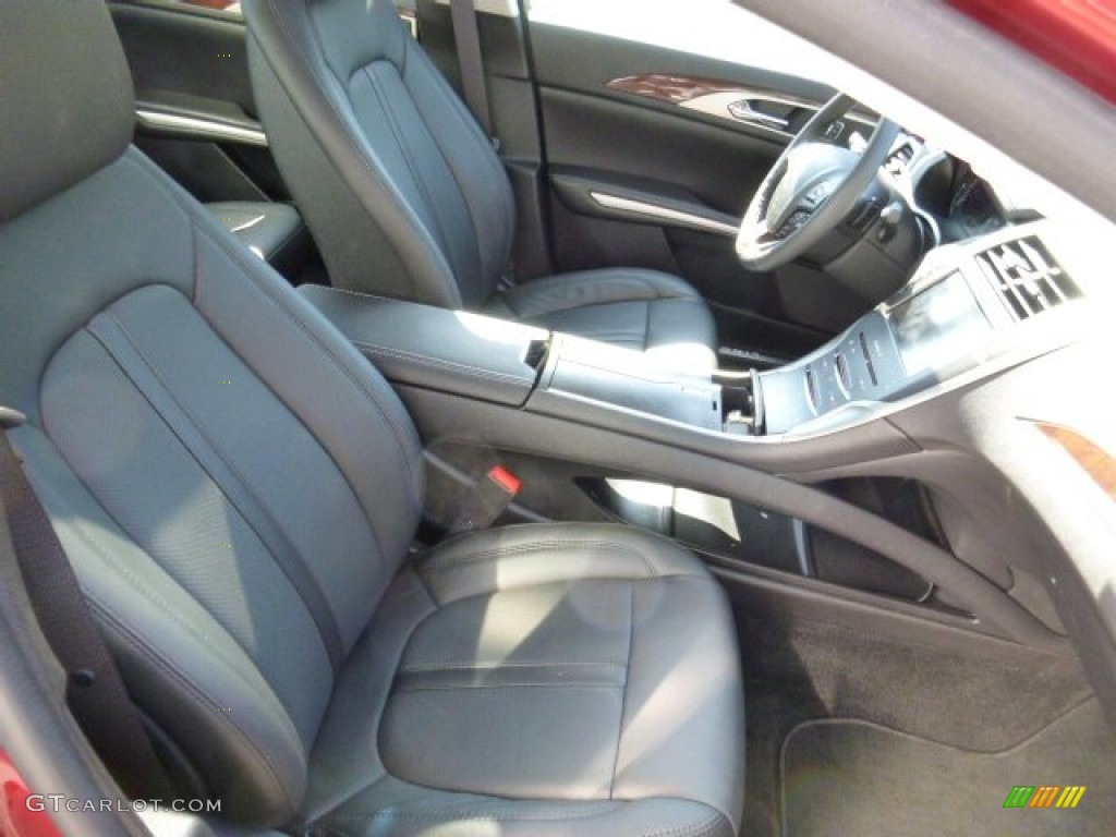 Charcoal Black Interior 2014 Lincoln MKZ AWD Photo #105684908