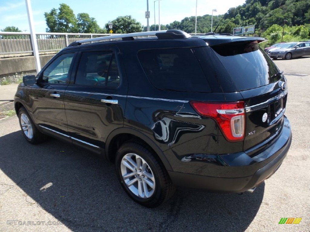 2015 Explorer XLT 4WD - Dark Side / Medium Light Stone photo #6