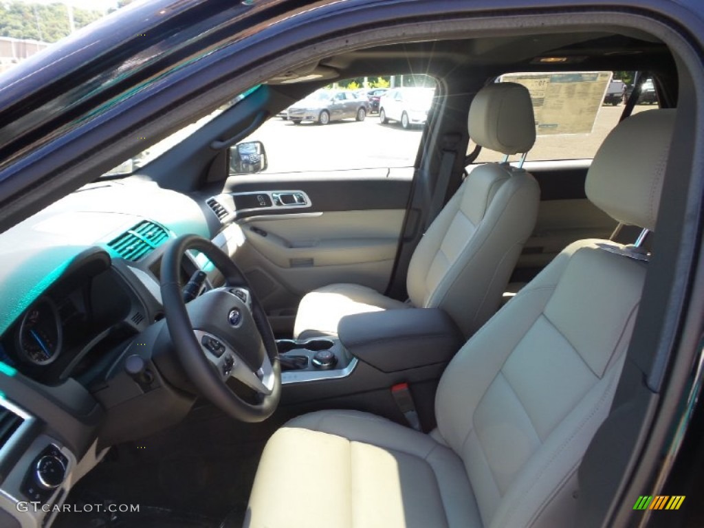 2015 Explorer XLT 4WD - Dark Side / Medium Light Stone photo #12
