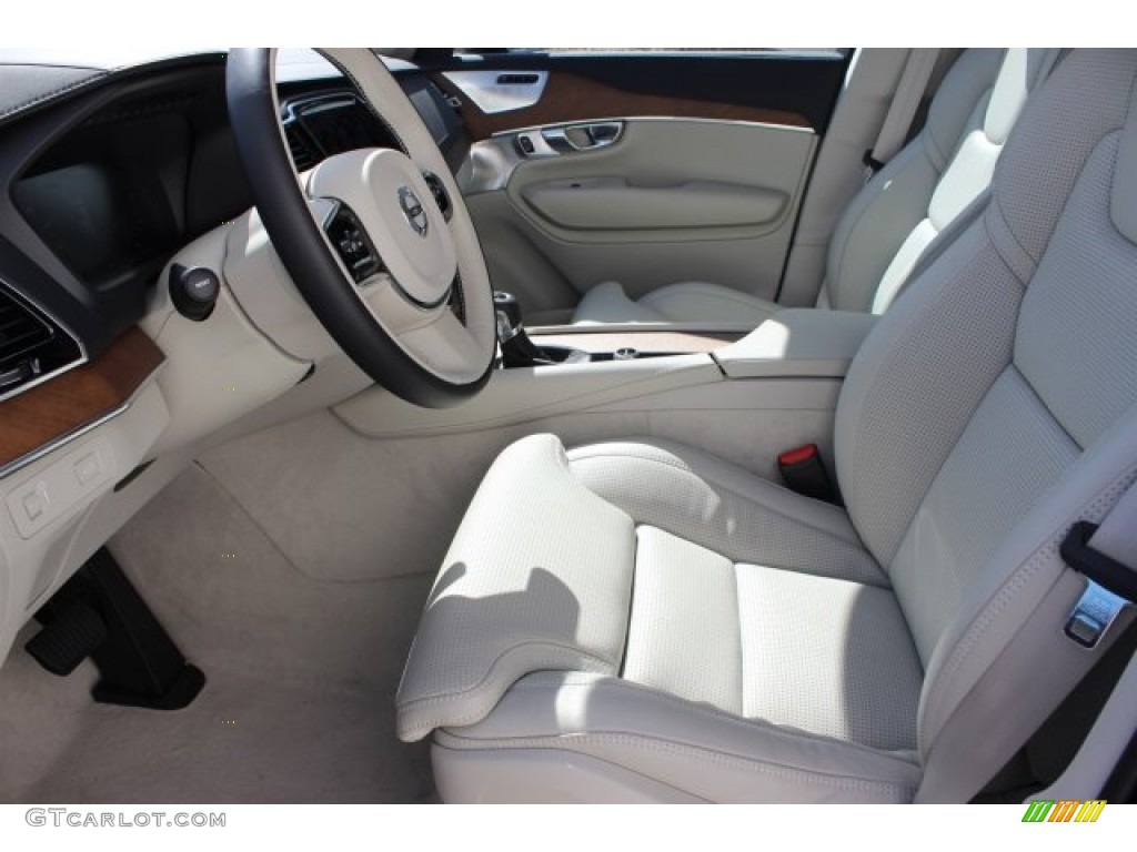Blond Interior 2016 Volvo XC90 T6 AWD Photo #105686369