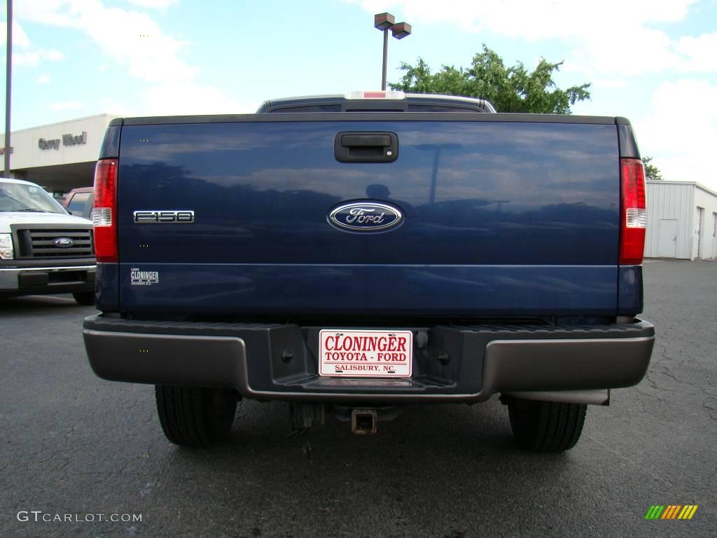 2004 F150 FX4 SuperCrew 4x4 - True Blue Metallic / Black/Medium Flint photo #4
