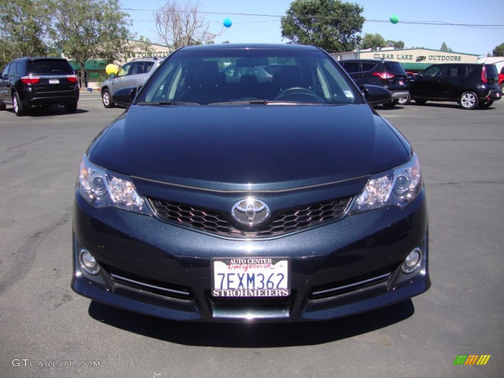 2014 Camry SE - Cosmic Gray Metallic / Black/Ash photo #2