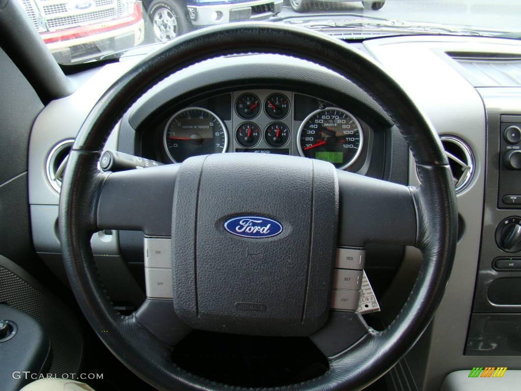 2004 F150 FX4 SuperCrew 4x4 - True Blue Metallic / Black/Medium Flint photo #19