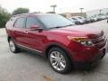 Ruby Red 2015 Ford Explorer Limited