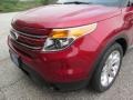 2015 Ruby Red Ford Explorer Limited  photo #9