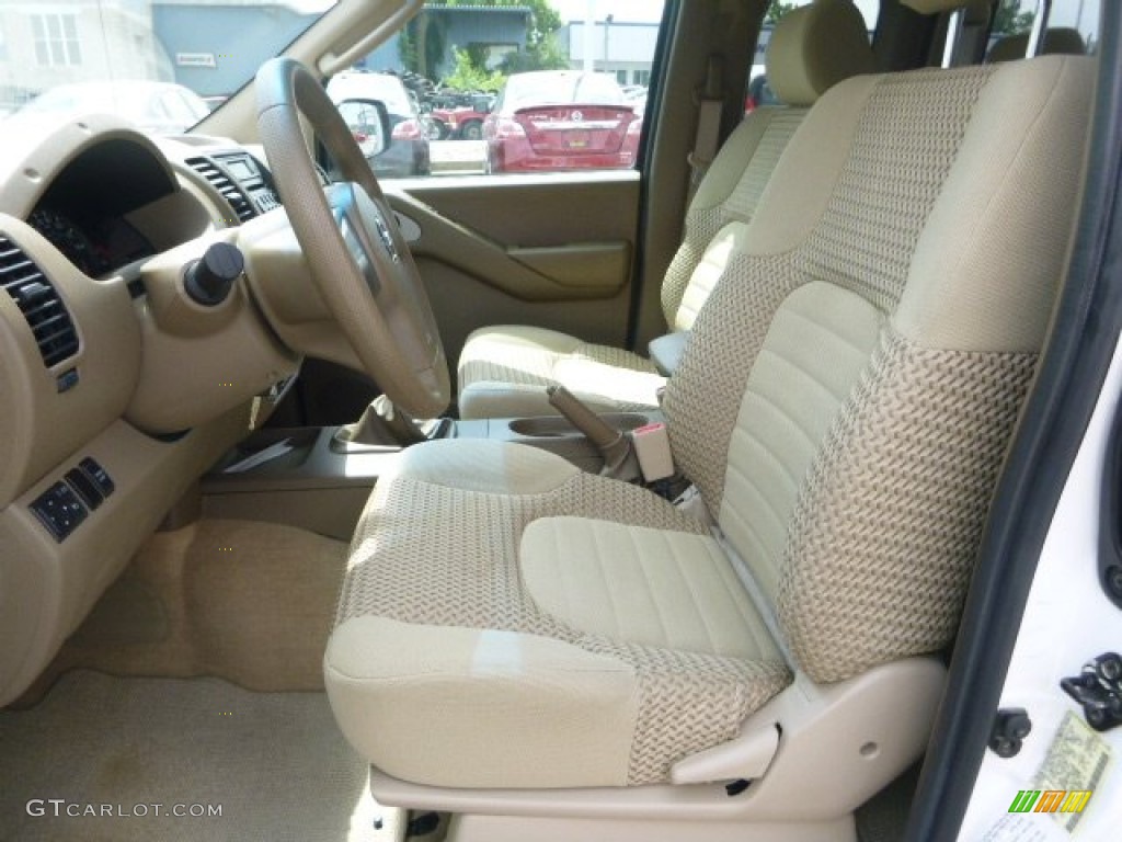 Desert Interior 2005 Nissan Frontier SE King Cab 4x4 Photo #105689909