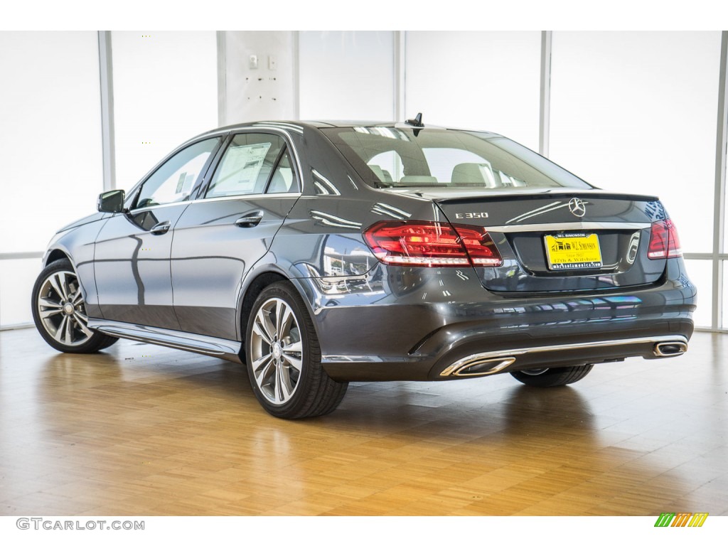 2016 E 350 Sedan - Steel Grey Metallic / Crystal Grey/Black photo #3