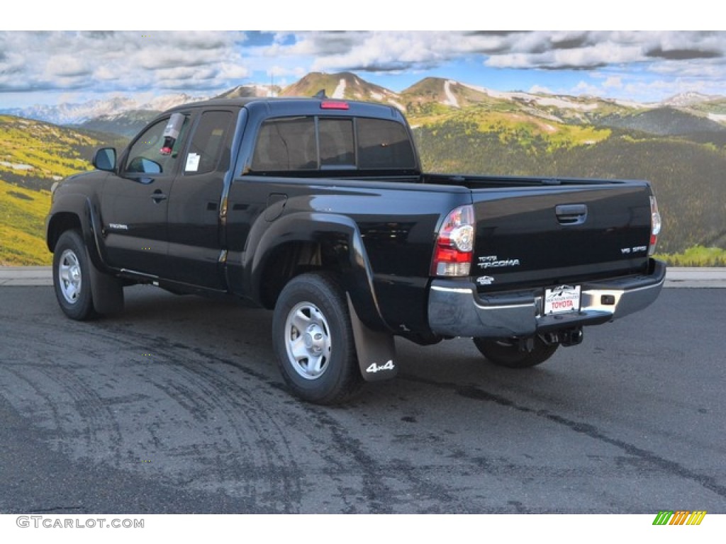 Black 2015 Toyota Tacoma V6 Access Cab 4x4 Exterior Photo #105692112