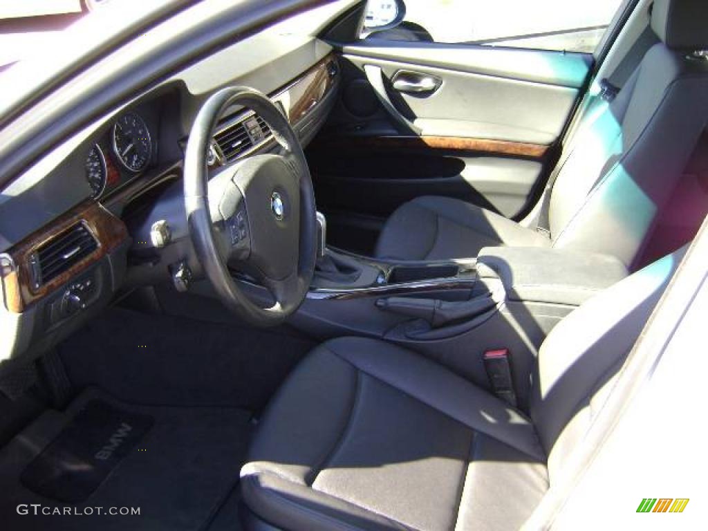 2006 3 Series 325i Sedan - Titanium Silver Metallic / Black photo #8