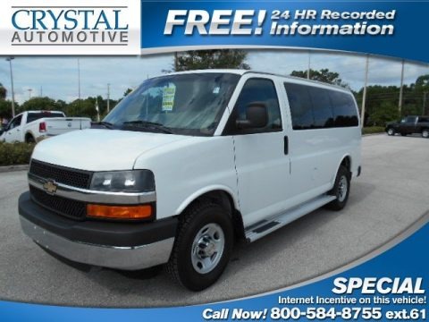 2010 Chevrolet Express LT 3500 Passenger Van Data, Info and Specs