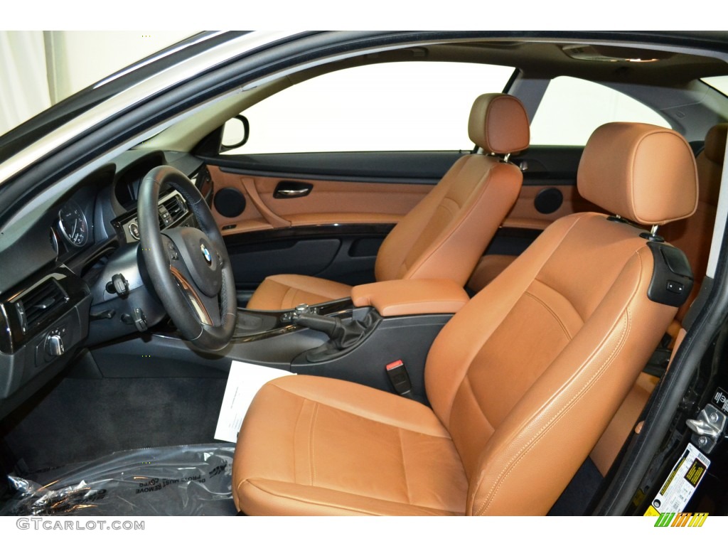 Saddle Brown Interior 2012 BMW 3 Series 328i Coupe Photo #105698087