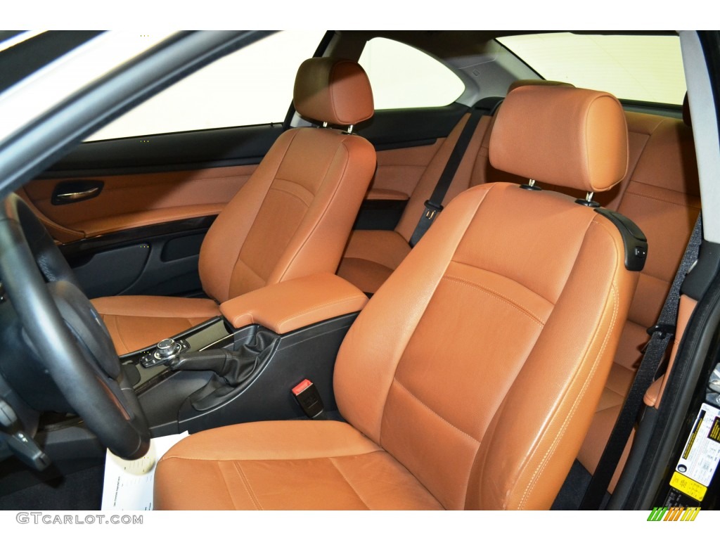 Saddle Brown Interior 2012 BMW 3 Series 328i Coupe Photo #105698093