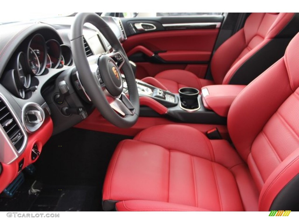 2016 Porsche Cayenne Turbo Front Seat Photo #105698348