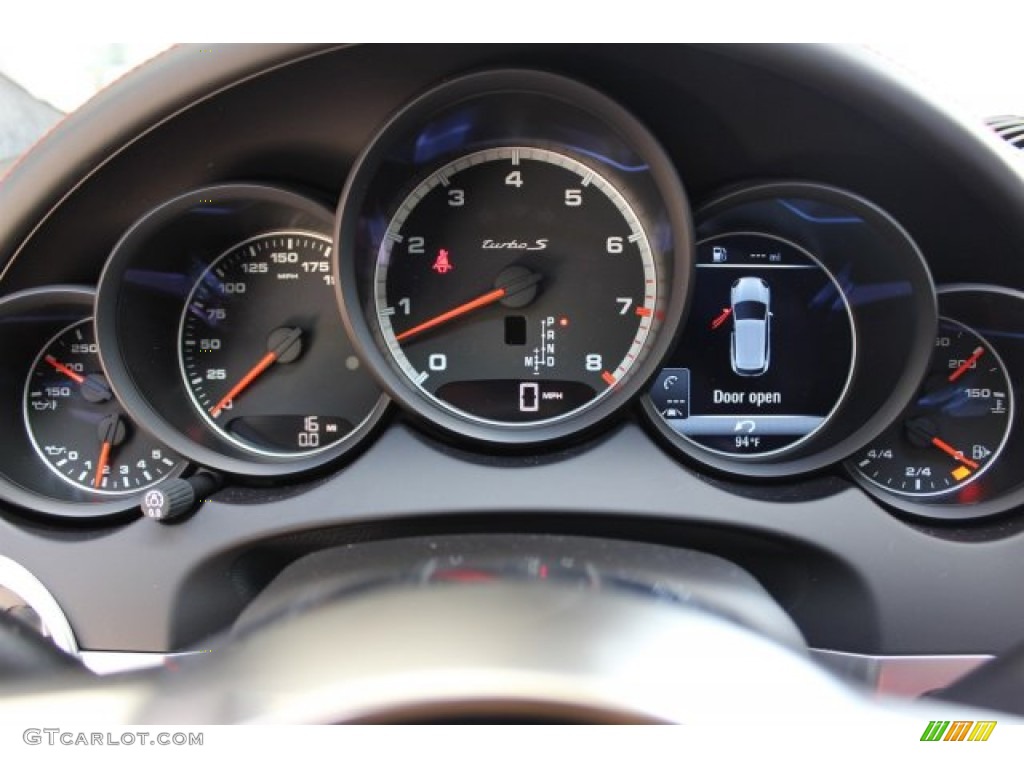 2016 Porsche Cayenne Turbo Gauges Photo #105698528