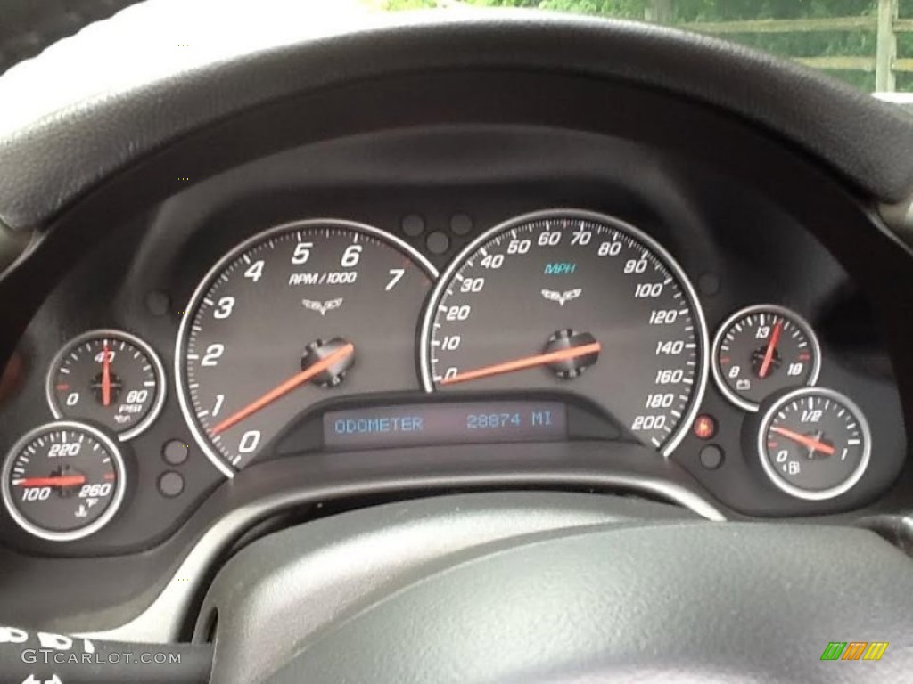 2005 Chevrolet Corvette Convertible Gauges Photos