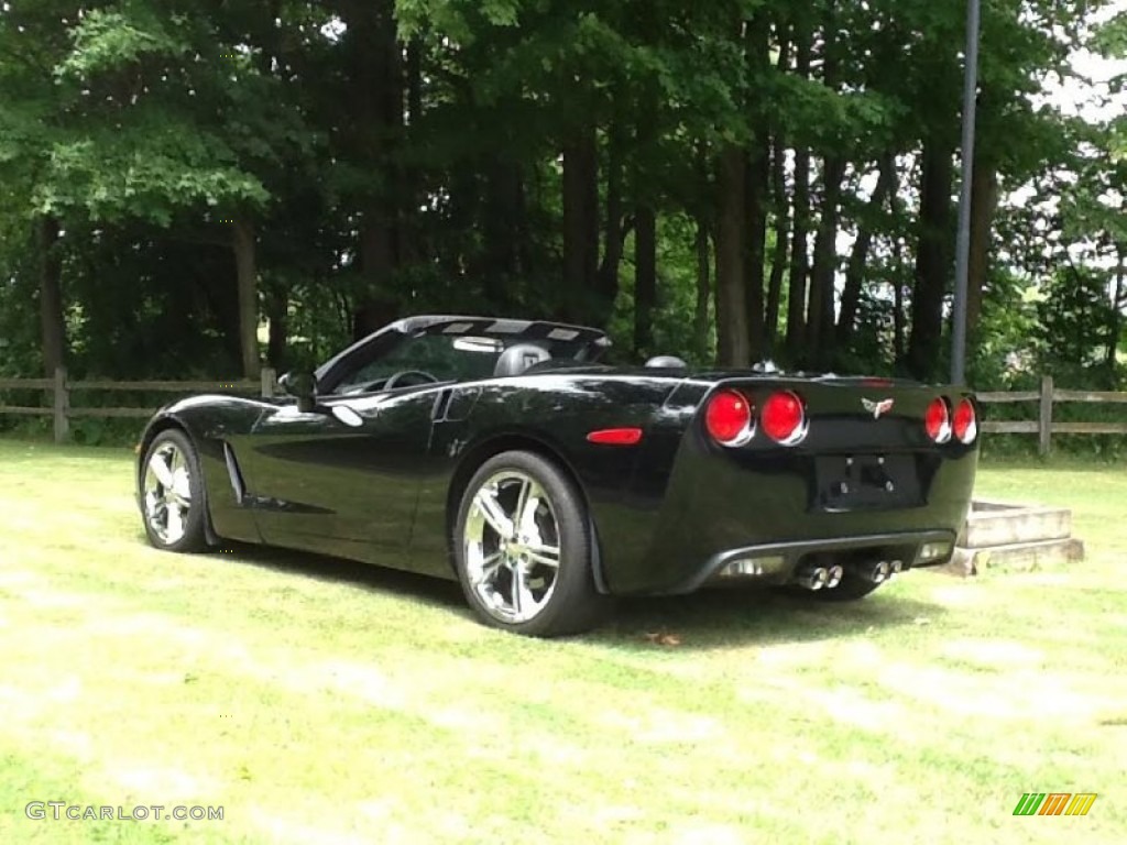 2005 Corvette Convertible - Black / Ebony photo #20