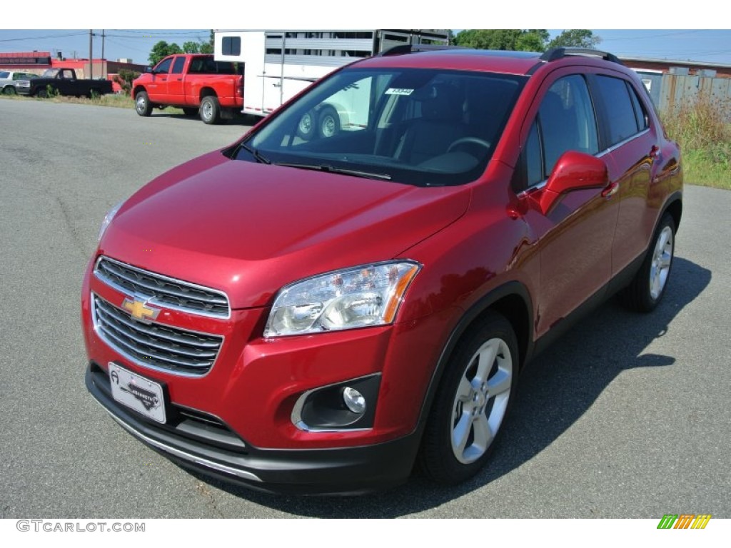 2015 Trax LTZ - Ruby Red Metallic / Jet Black photo #2