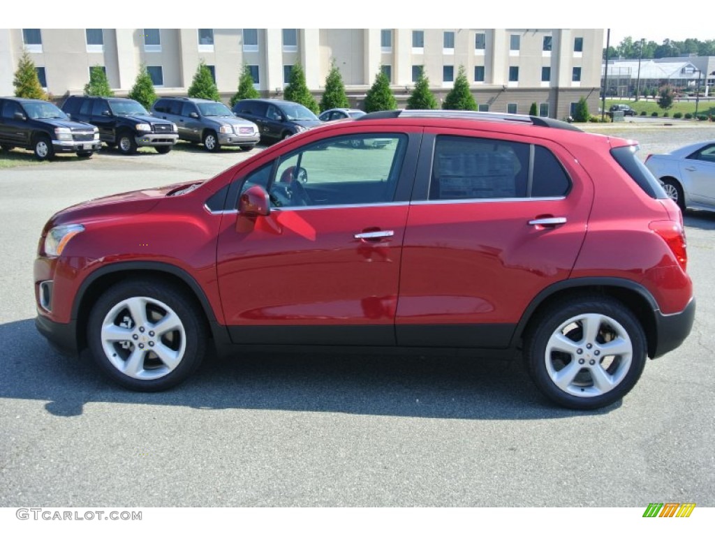 2015 Trax LTZ - Ruby Red Metallic / Jet Black photo #3