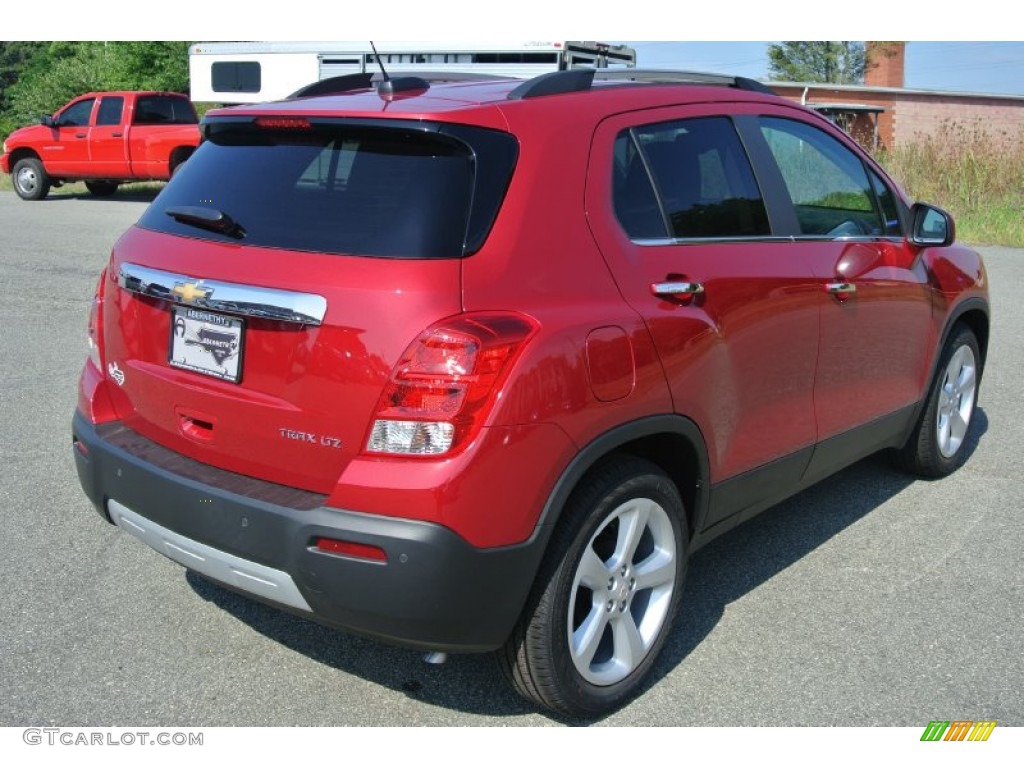 2015 Trax LTZ - Ruby Red Metallic / Jet Black photo #5