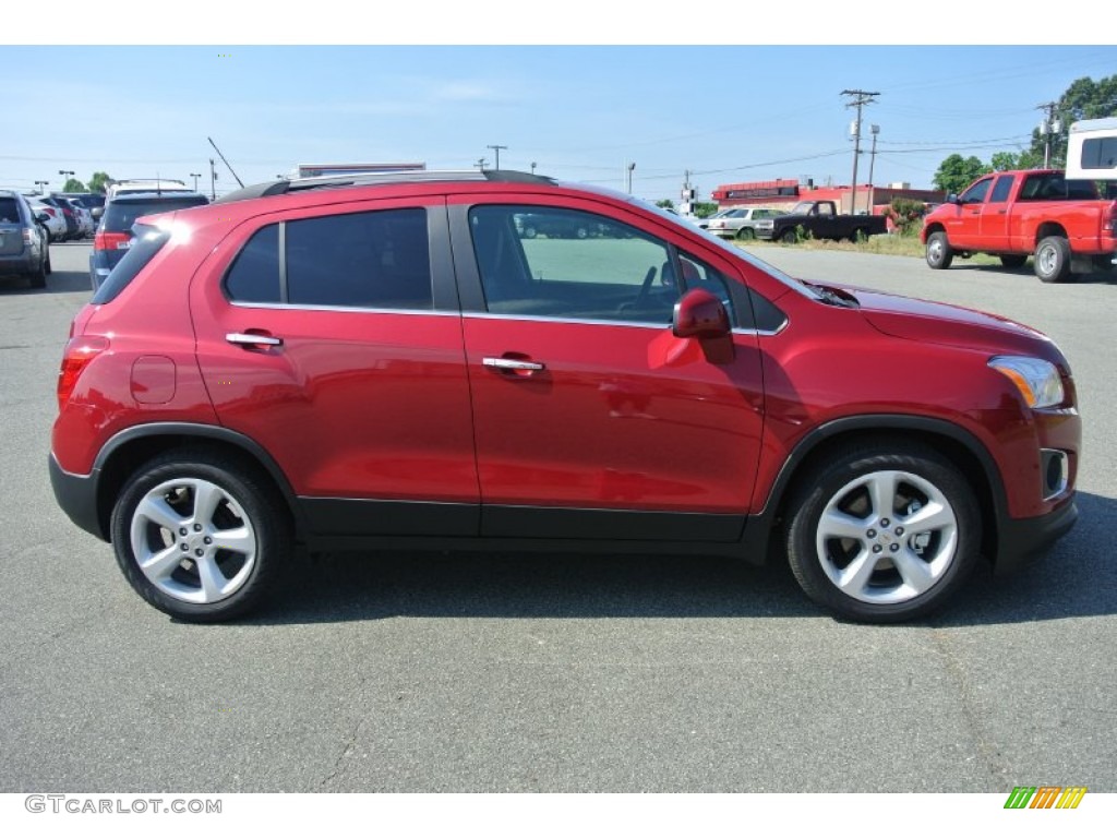 2015 Trax LTZ - Ruby Red Metallic / Jet Black photo #6