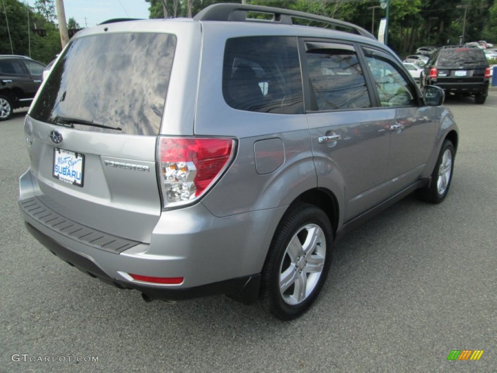 2009 Forester 2.5 X Premium - Steel Silver Metallic / Platinum photo #6