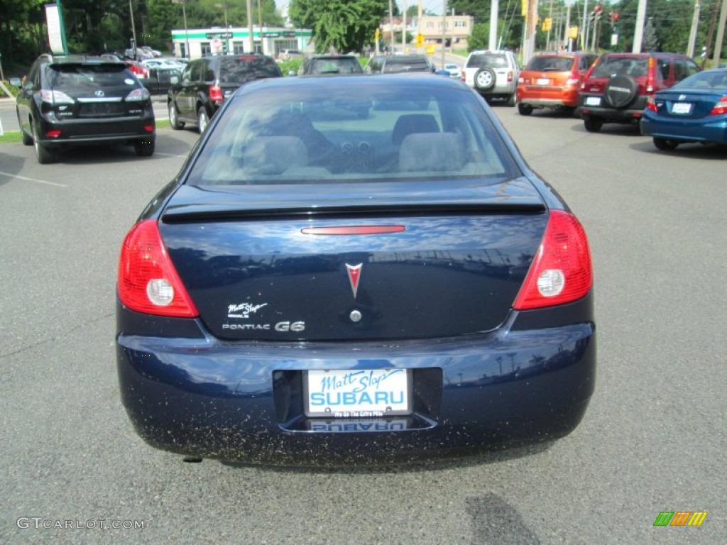 2008 G6 Sedan - Midnight Blue Metallic / Ebony Black photo #7