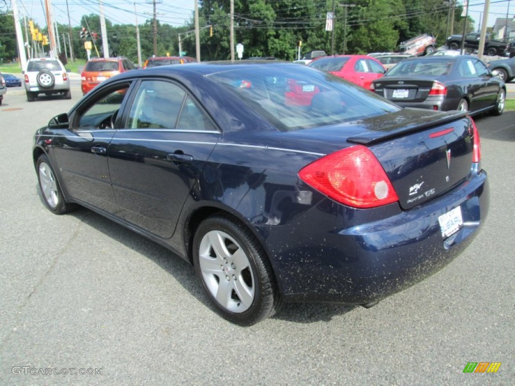 2008 G6 Sedan - Midnight Blue Metallic / Ebony Black photo #8