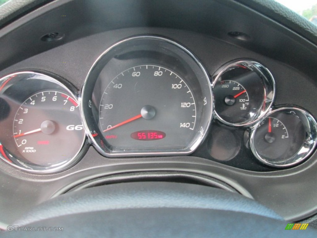 2008 G6 Sedan - Midnight Blue Metallic / Ebony Black photo #27