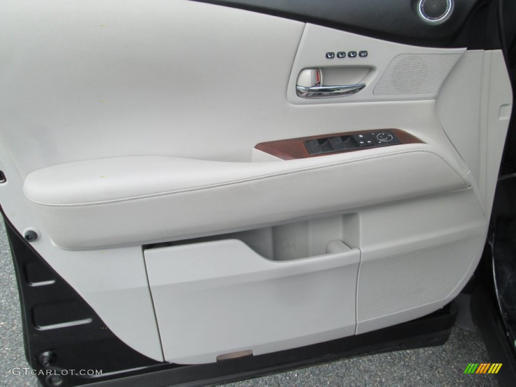 2010 RX 350 AWD - Black Sapphire Pearl / Light Gray/Espresso Birds-Eye Maple photo #12