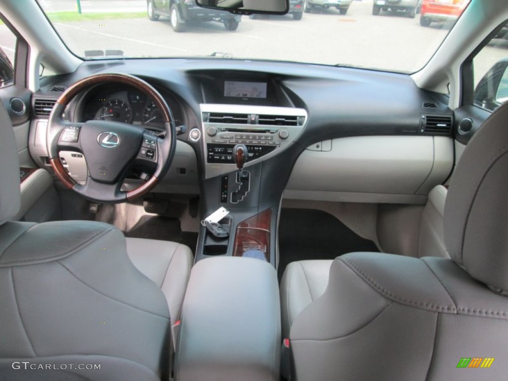 2010 RX 350 AWD - Black Sapphire Pearl / Light Gray/Espresso Birds-Eye Maple photo #24