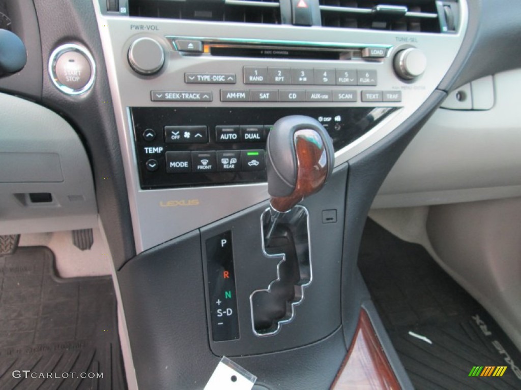 2010 RX 350 AWD - Black Sapphire Pearl / Light Gray/Espresso Birds-Eye Maple photo #26