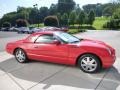 2003 Torch Red Ford Thunderbird Premium Roadster  photo #6