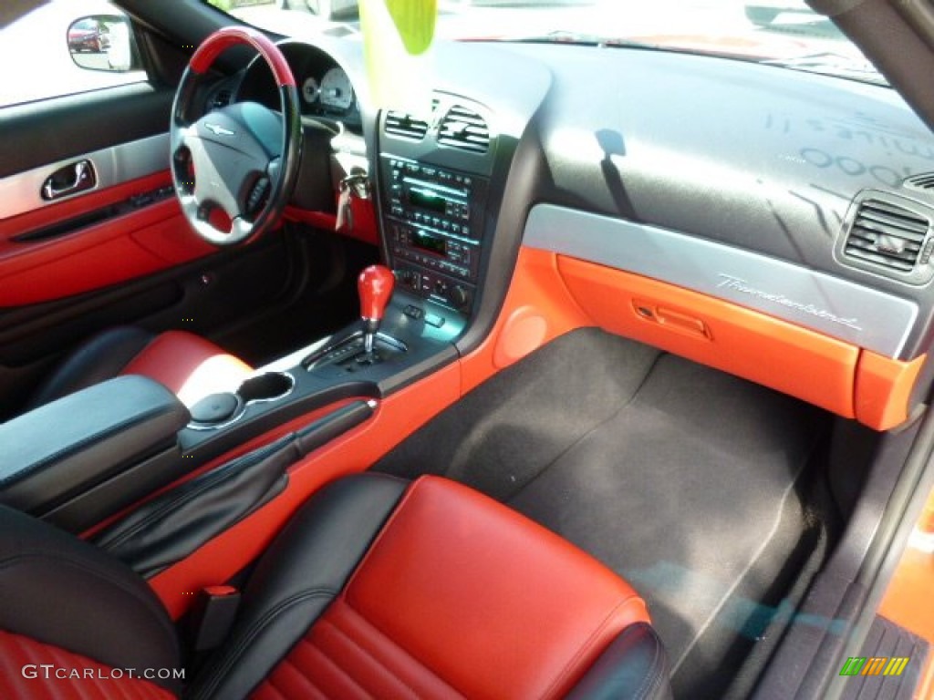 2003 Thunderbird Premium Roadster - Torch Red / Black Ink/Torch Red photo #11